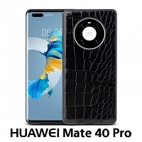 Huawei Mate 40 Pro Crocodile Leather Back Case