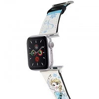 Disney Hand-painted Elsa Leather Watch Band for Apple Watch