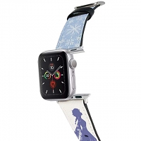 Disney Silhouette Frozen Elsa Leather Watch Band for Apple Watch