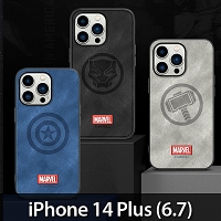 Marvel Series Fabric TPU Case for iPhone 14 Plus (6.7)