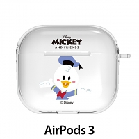 Disney Jumping Clear Series AirPods 3 Case - Donald Duck