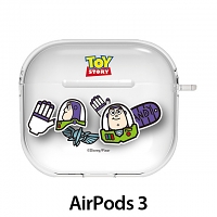 Disney Toy Story Sticker Clear Series AirPods 3 Case - Buzz Lightyear