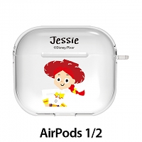 Disney Toy Story Triple Clear Series AirPods 1/2 Case - Jessie