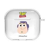 Disney Toy Story Funny Clear Series AirPods Case - Buzz Lightyear
