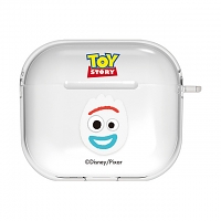 Disney Toy Story Funny Clear Series AirPods Case - Forky