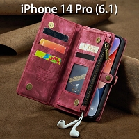 iPhone 14 Pro (6.1) Diary Wallet Folio Case