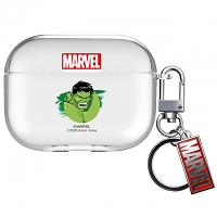 Marvel Clear Series Airpods Case - Hulk
