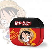 One Piece Series Soft AirPods Case - Cheeful Luffy