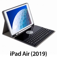 iPad Air (2019) Bluetooth Keyboard Case with Wireless Charger