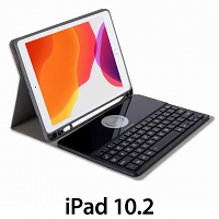 iPad 10.2 Bluetooth Keyboard Case with Wireless Charger