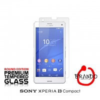 Brando Workshop Premium Tempered Glass Protector (Rounded Edition) (Sony Xperia Z3 Compact)
