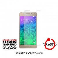 Brando Workshop Premium Tempered Glass Protector (Rounded Edition) (Samsung Galaxy Alpha)