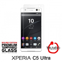 Brando Workshop Premium Tempered Glass Protector (Rounded Edition) (Sony Xperia C5 Ultra)