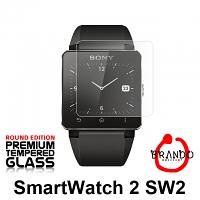 Brando Workshop Premium Tempered Glass Protector (Rounded Edition) (Sony SmartWatch 2 SW2)