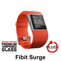 Brando Workshop Premium Tempered Glass Protector (Rounded Edition) (Fitbit Surge)