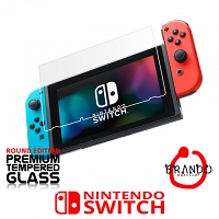 Brando Workshop Premium Tempered Glass Protector (Rounded Edition) (Nintendo Switch)