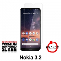 Brando Workshop Premium Tempered Glass Protector (Rounded Edition) (Nokia 3.2)