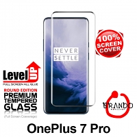 Brando Workshop Full Screen Coverage Glass Protector (OnePlus 7 Pro) - Black