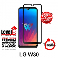 Brando Workshop Full Screen Coverage Glass Protector (LG W30) - Black