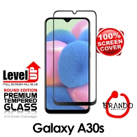Brando Workshop Full Screen Coverage Glass Protector (Samsung Galaxy A30s) - Black