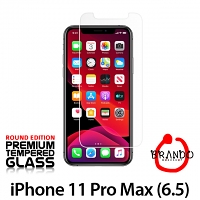 Brando Workshop Premium Tempered Glass Protector (Rounded Edition) (iPhone 11 Pro Max (6.5))