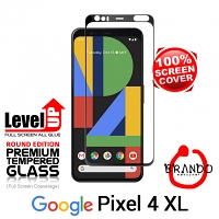 Brando Workshop Full Screen Coverage Glass Protector (Google Pixel 4 XL) - Black