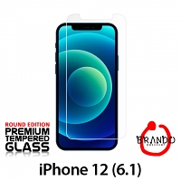 Brando Workshop Premium Tempered Glass Protector (Rounded Edition) (iPhone 12 (6.1))