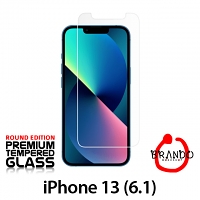 Brando Workshop Premium Tempered Glass Protector (Rounded Edition) (iPhone 13 (6.1))