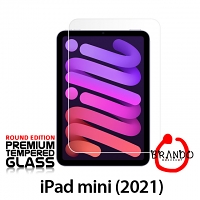 Brando Workshop Premium Tempered Glass Protector (Rounded Edition) (iPad mini (2021))