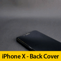 RhinoShield Impact Resistant Screen Protector for iPhone X - Back Cover