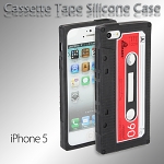 iPhone 5 / 5S Cassette Tape Silicone Case