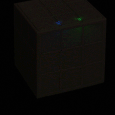 LED Flashing Cube Bluetooth Speaker