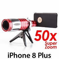 iPhone 8 Plus Super Spy Ultra High Power Zoom 50X Telescope with Tripod Stand
