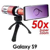Samsung Galaxy S9 Super Spy Ultra High Power Zoom 50X Telescope with Tripod Stand