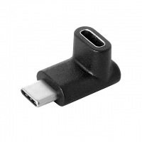Type-C Male to Type-C Female Extension Adapter (Vertical 90°)