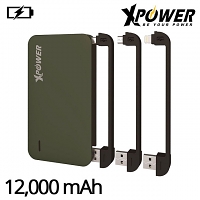 Xpower PB12+ 12000mAh 4.8A Ultra High Speed Power Bank