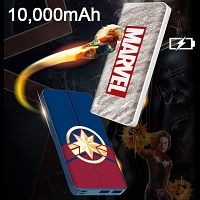 Captain Marvel Power Bank - 10000mAh