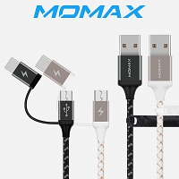 Momax Zero 2-in-1 Type-C & Micro-USB Cable