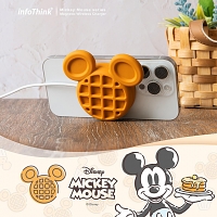 infoThink Mickey Shaped Muffin Magnetic Wireless Charger