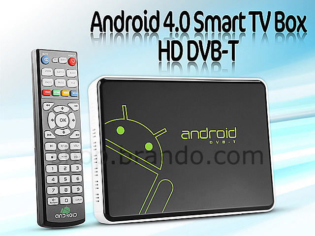 Dyon Andromeda TV Box DVB-T, Android 4.0, 1GHz Prozessor, 4GB HDD, 512MB RAM, 1080p, SDHC, HDMI, DVB-T, USB, Google Play Store 