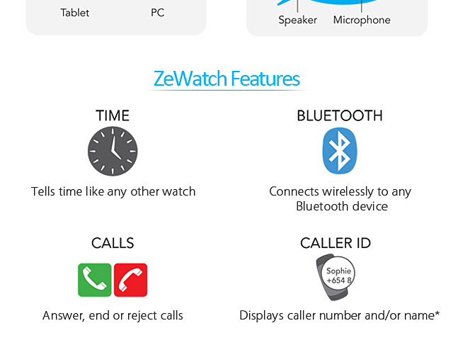 MyKronoz ZeWatch Bluetooth Smartwatch