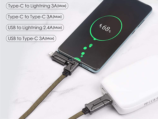 4-in-1 Magic Cube Charging Cable