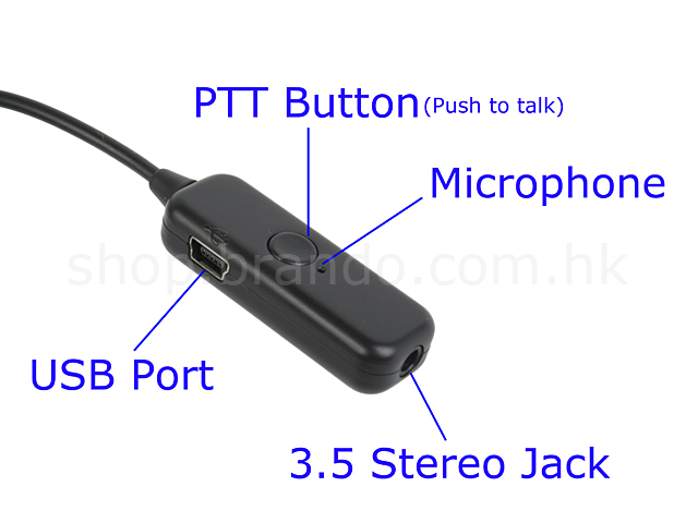 3-in-1 ExtUSB Headphone Adapter