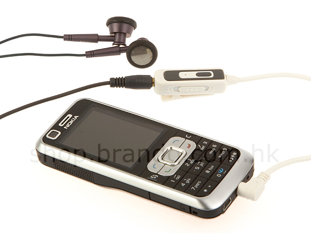 3.5mm Earphone Adapter + Handsfree for Nokia (2.5mm plug)