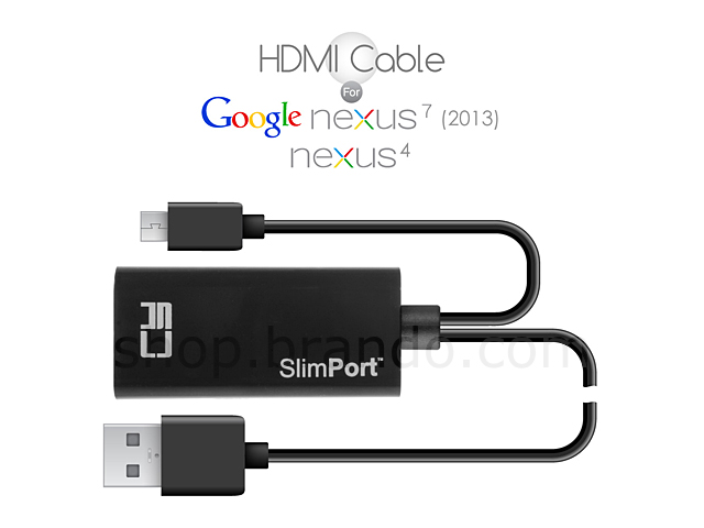 HDMI Cable with USB Cable for Google Nexus 4  / Nexus 7 (2013)