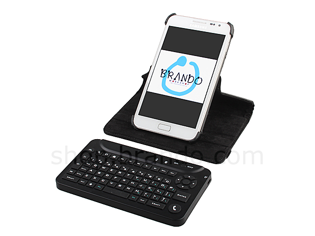 Samsung Galaxy Note Reclosable Fastener Case with Bluetooth Keyboard