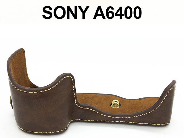 SONY A6400 Half-Body Leather Case Base