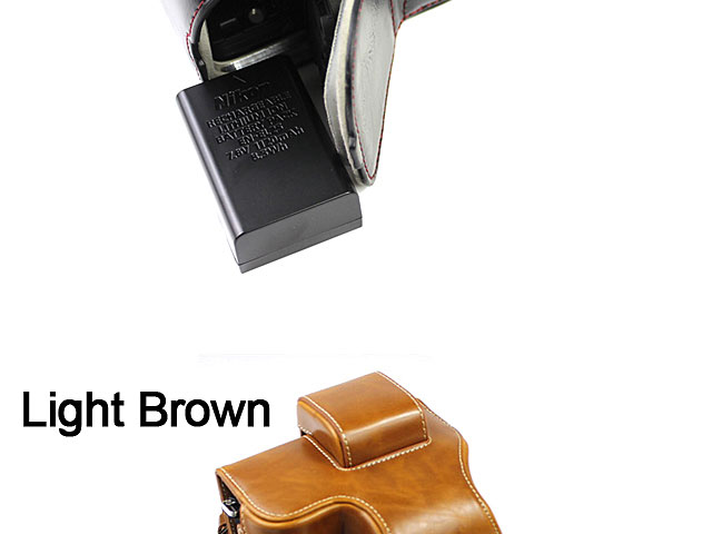 Nikon Z50 Premium Leather Case with Leather Strap