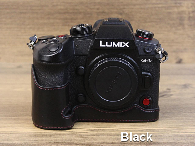 Panasonic Lumix DC-GH6 Half-Body Leather Case Base