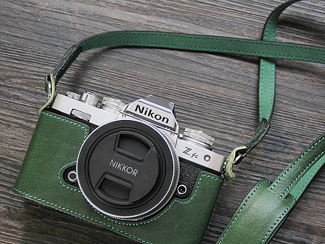 Nikon Z fc Half-Body Genuine Leather Case Base